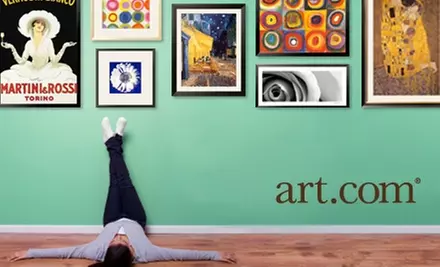 $25 for $50 Worth of Posters, Framed Art, and More from art.com - Primary Image