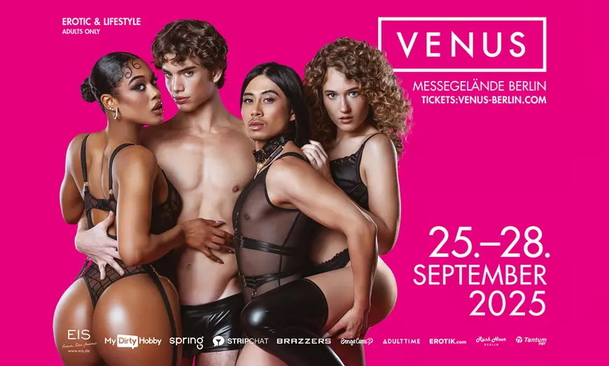 Image 1: Ticket für die VENUS 2025 – Erotik- & Lifestyle-Messe am 25. & 28.09.