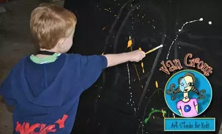 $20 for Two-Hour Class at Van Grow: Art Studio for Kids ($45 Value). Three Age Groups Available. - Primary Image