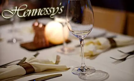 $20 for $40 Worth of Dinner (or $7 for $15 Worth of Lunch) at Hennessy's Restaurant & Lounge  - Primary Image