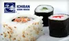 $20 for $40 Worth of Succulent Sushi at Ichiban Sushi House