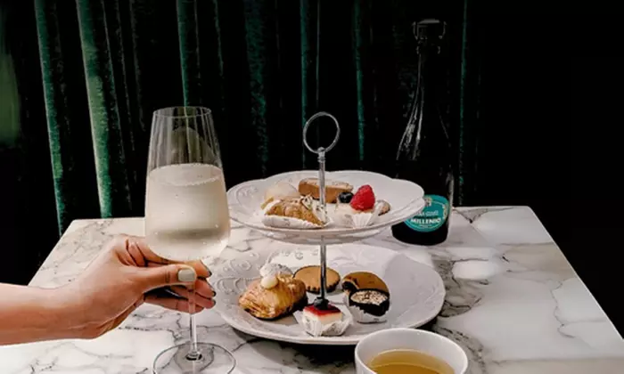Enjoy Afternoon Tea for 2 w/ Bubbly