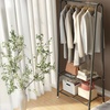 Image 6: Metal Clothes Rack with Hanging Rail and Two Shelves