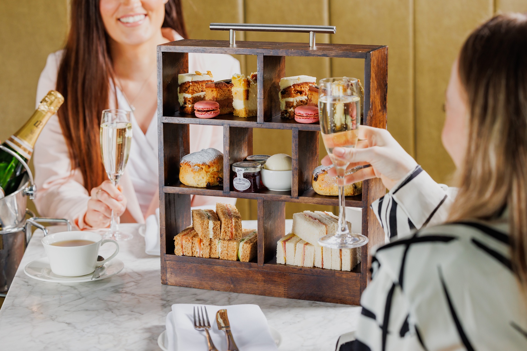 Traditional or Prosecco Afternoon Tea for Two | Multiple Locations