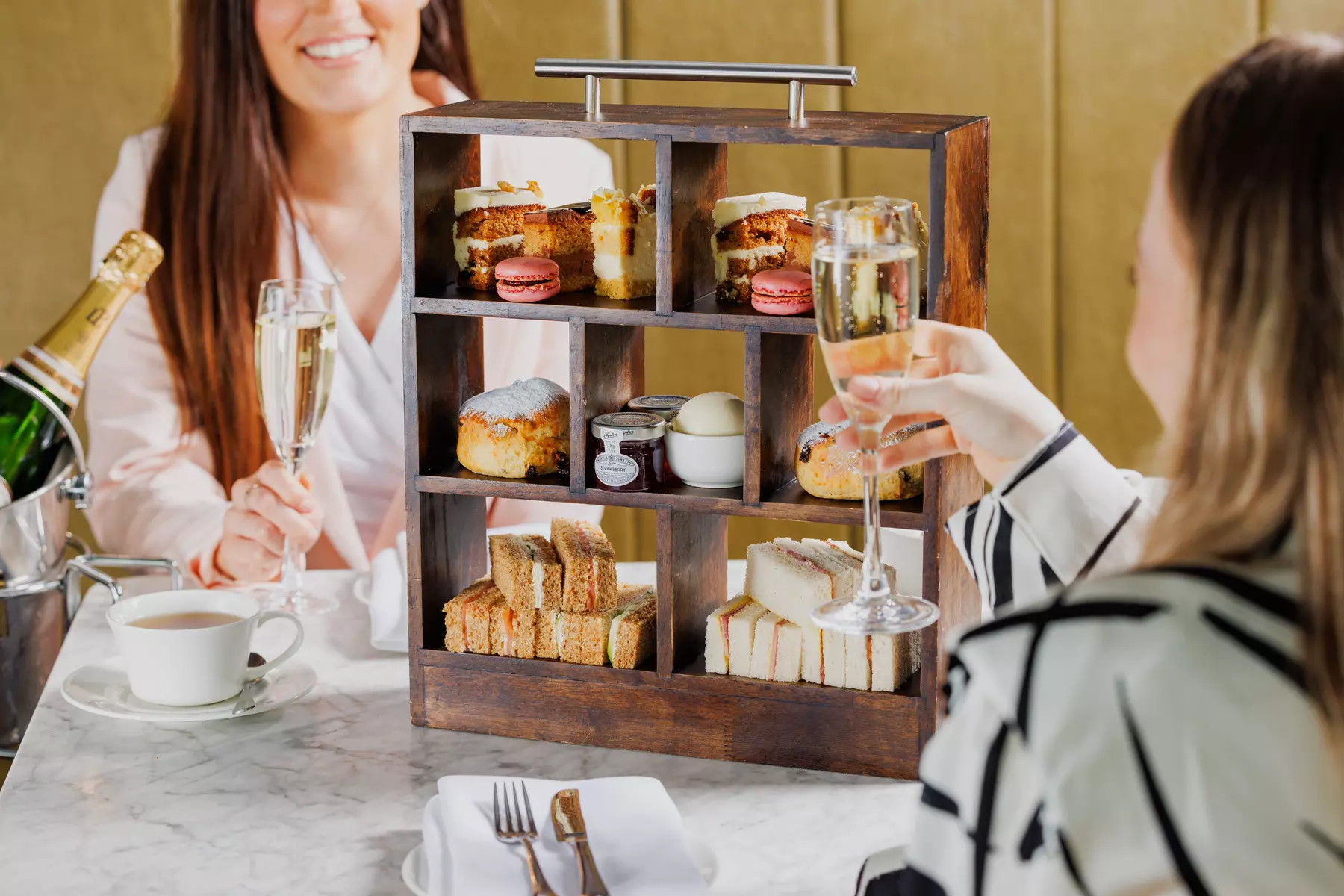 Traditional or Prosecco Afternoon Tea for Two | Multiple Locations