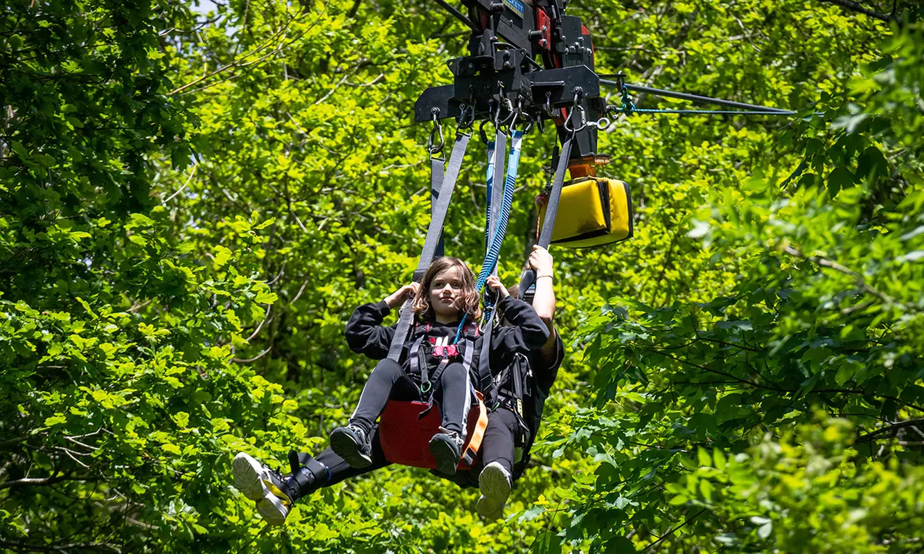 Tyrolienne géante avec Skypark by AJ Hackett