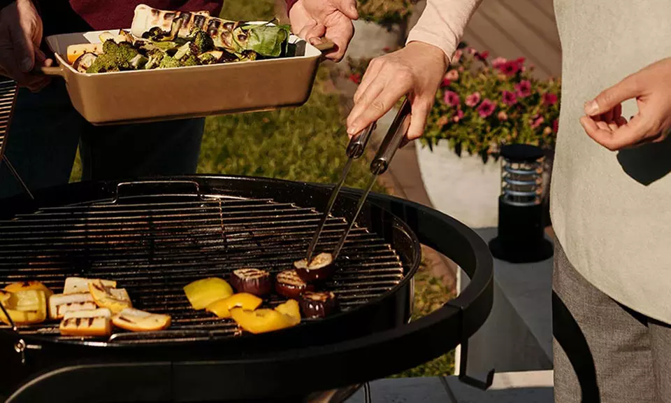 1 ou 2 pinces de cuisine en inox pour barbecue et plancha