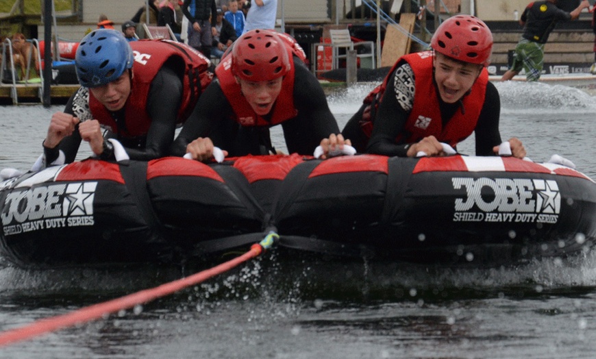 Image 2: Speed Boat and Inflatable Ride