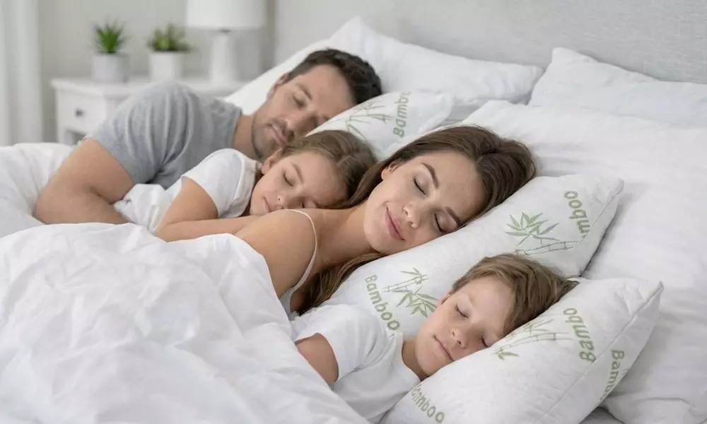 Almohada de bambú 50 x 70 cm