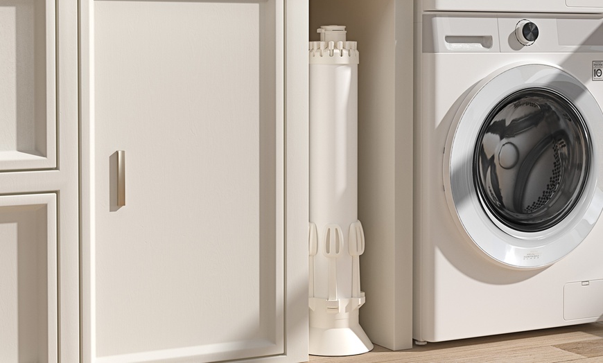 Image 4: Octopus-Shaped Three-Tier Foldable Clothes Drying Rack 