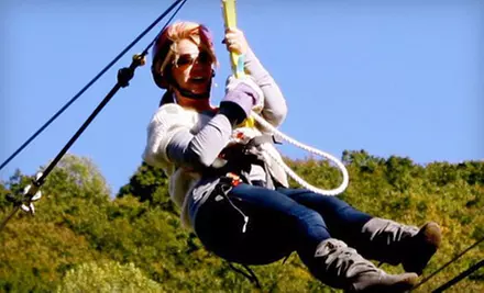 $15 for One Super Zipline Ride at Fire Wire Zip Lines in Blue Ridge (Up to $29.95 Value) - Primary Image
