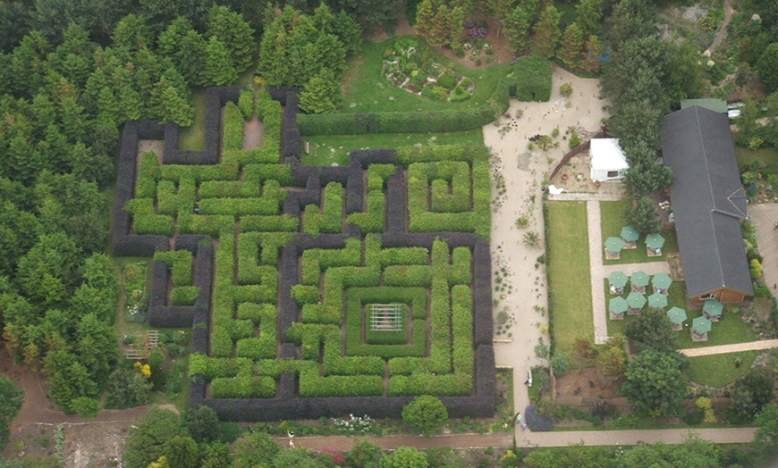 Image 9: Priory Maze and Gardens Entry