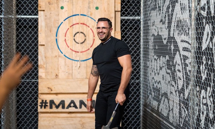 Image 7: Fun Awaits: 1-Hour Axe Throwing for Up to 10 Players at MANIAX SYDNEY