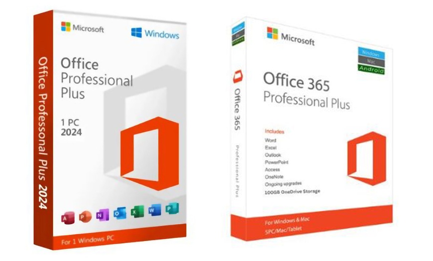 Image 1: Microsoft Office 2024 or 365 Professional Plus License 
