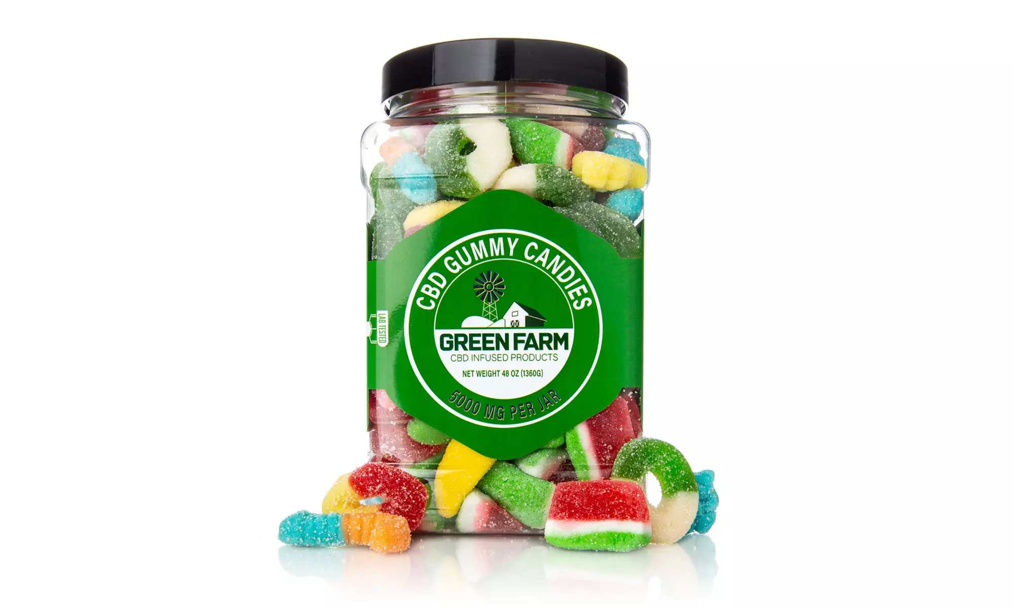 Green Farm Tasty Gummies for Sleep and Anxiety from Green Farm (500MG-5000MG)