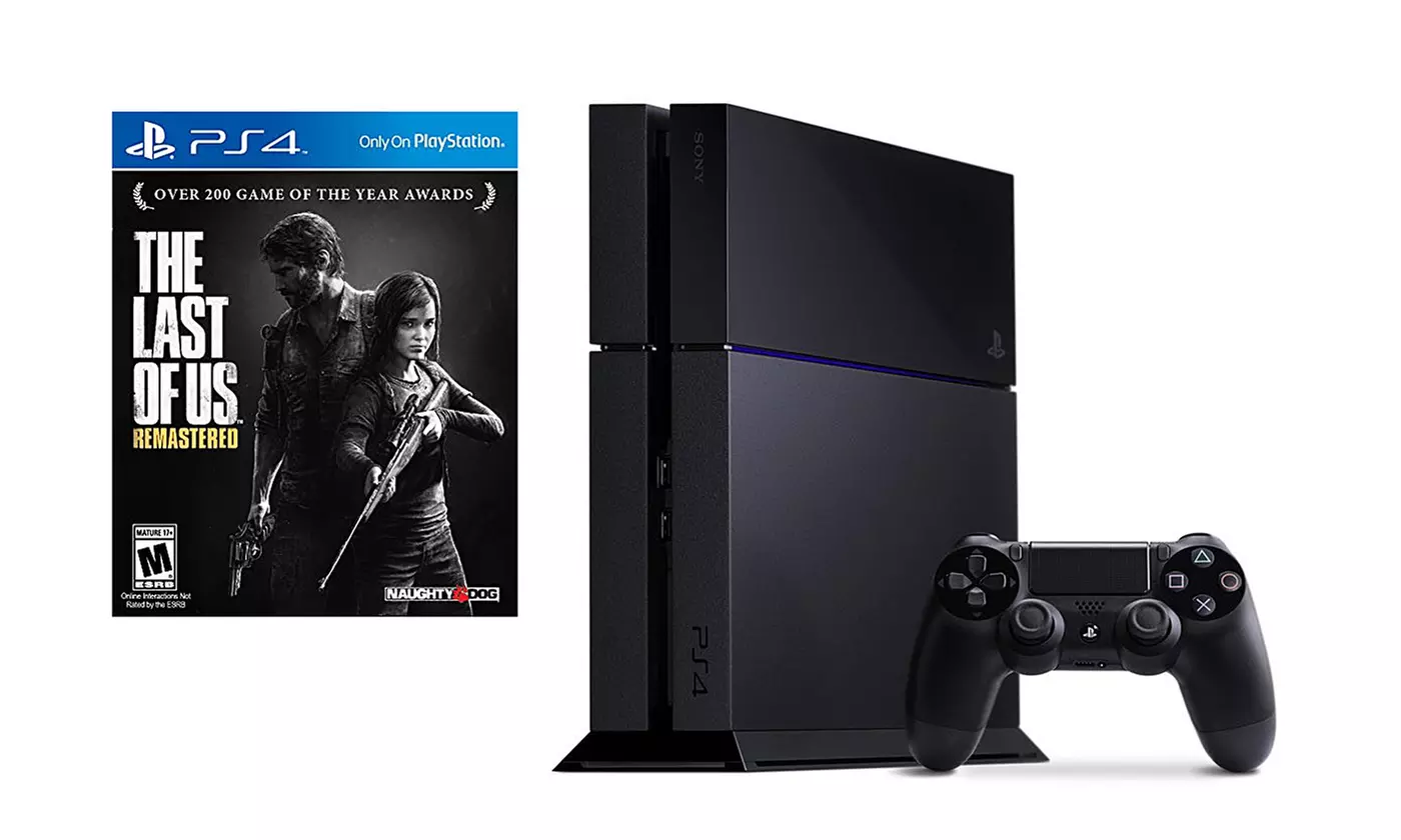PlayStation 4 500GB Console and The Last of Us Bundle - Primary Image
