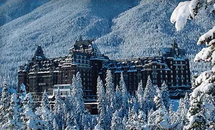 Destination Banff: $229 for One-Night Stay Plus Choice of Tri-Area Lift Ticket or $50 Resort Credit at The Fairmont Banff Springs ($498 Value)  - Primary Image