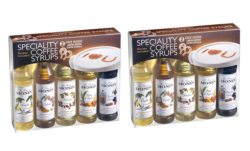 Image 5: Monin Flavoured Syrups Set 50ml