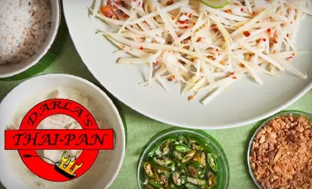 $10 for $20 Worth of Authentic Thai Cuisine at Darla’s Thai-Pan - Primary Image