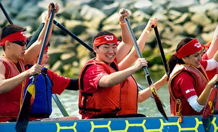 $34 for a Four-Week Introductory Dragon-Boating Class at Dragon Zone ($89 Value) - Primary Image