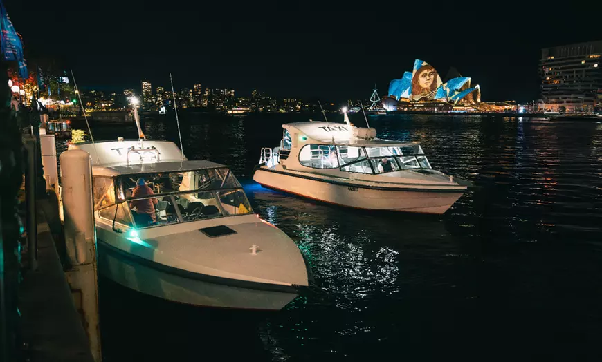 Image 10: Escape the Crowds with a 20-Min Sydney Harbour Vivid Cruise Experience