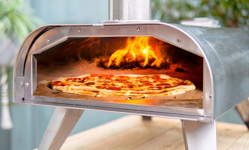 Image 3: Blazebox Wood Fired Outdoor Pizza Oven