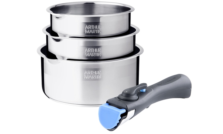 Image 4: 3- 5- of 10-delige kookset van Arthur Martin 
