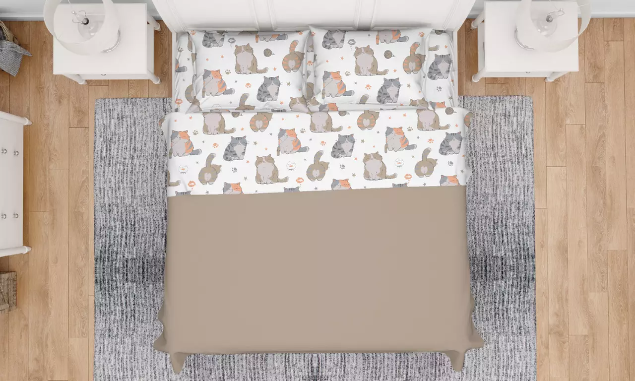 Completo di lenzuola in flanella