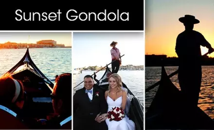 $85 for an Hour-Long Gondola Cruise for Two from Sunset Gondola - Primary Image