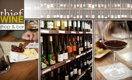 $15 for $30 at the Wine Bar at Thief Wine - Primary Image