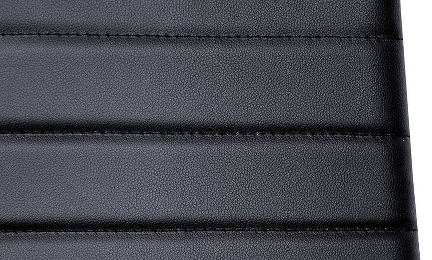 Image 4: Living And Home Limited Faux Leather Dining Chairs