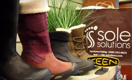Shoes, Socks, and Insoles at Sole Solutions in Spokane Valley (Half Off). Two Options Available. - Primary Image