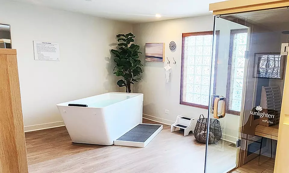 Revitalize with Cold Plunge/Sauna Session or Both