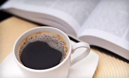 $10 for $20 Worth of Books and a Small Coffee or Tea at Characters Fine Books and Coffee Bar (Up to $21.87 Value) - Primary Image