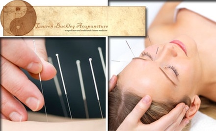 $40 for Private Acupuncture Session at Lauren Buckley Acupuncture ($80 Value) - Primary Image