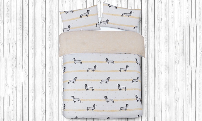 Up To 7 Off Pieridae Sausage Dogs Duvet Set Groupon