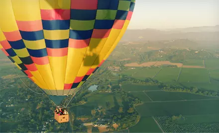 $169 for a Hot-Air Balloon Ride at Sunrise with Champagne Brunch from Up & Away Ballooning (Up to $235 Value) - Primary Image