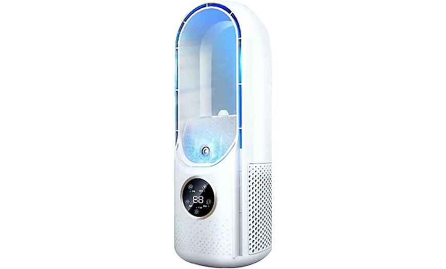 Image 2: Bladeless Air Coolers with Digital Display