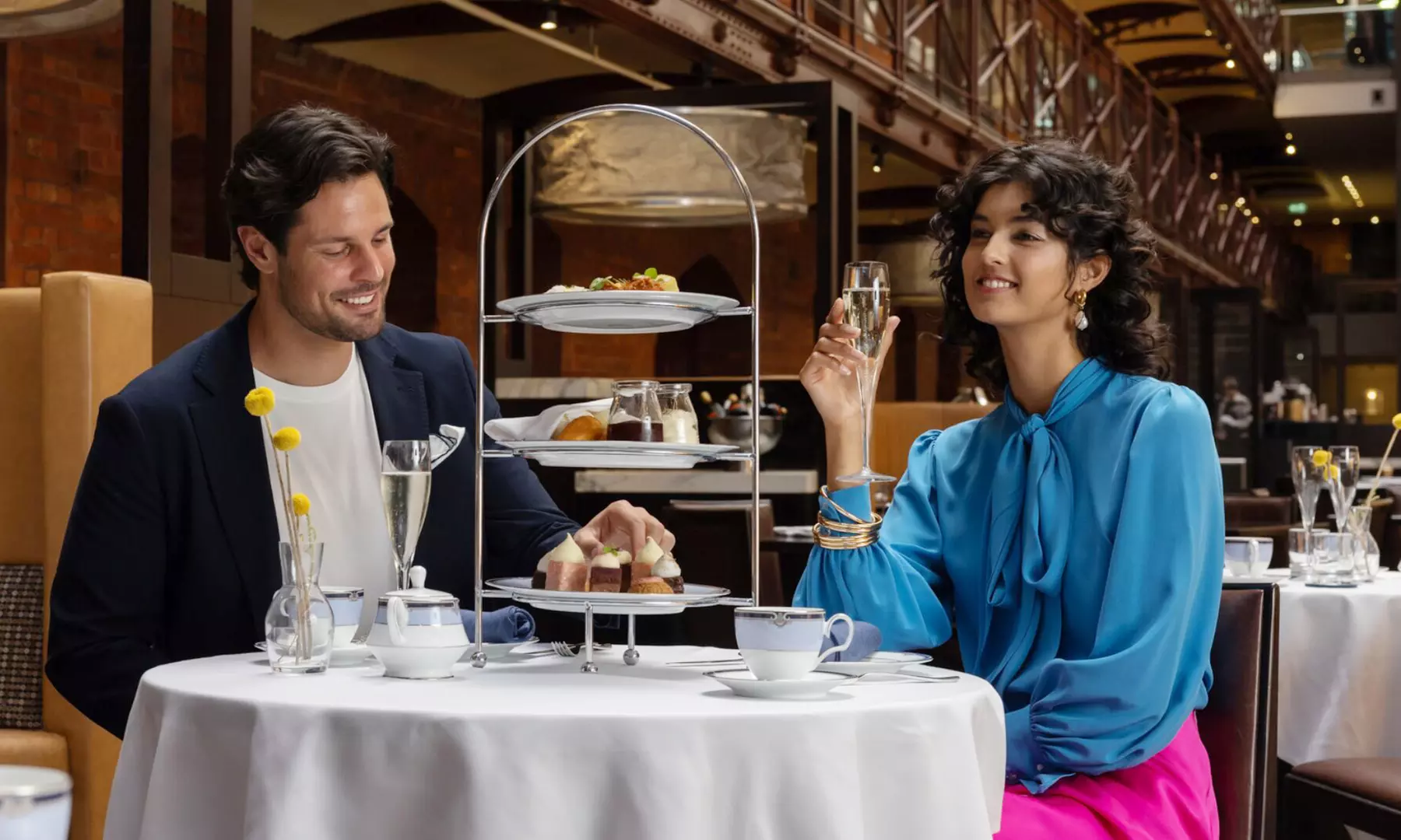 Savor & Delight: High Tea Experience for Two or Four People