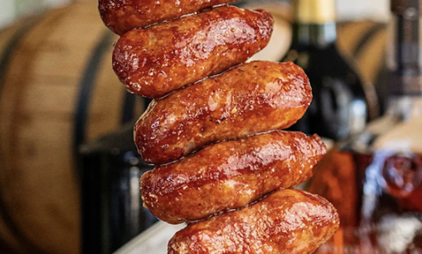 Image 15: All-You-Can-Eat Brazilian Steakhouse Rodizio for 2 or 4 w/ Wine Bottle