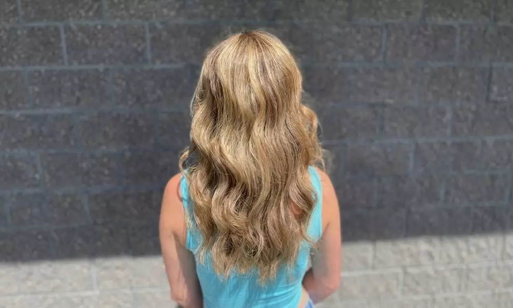 Transform Your Look: Single-Process Color, Partial or Full Highlights or Balayage and Style (Up to 50% Off)