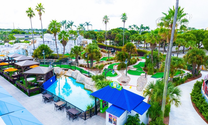 Image 2: Mini Golf for Two, Four, or Six People at Boomers Parks