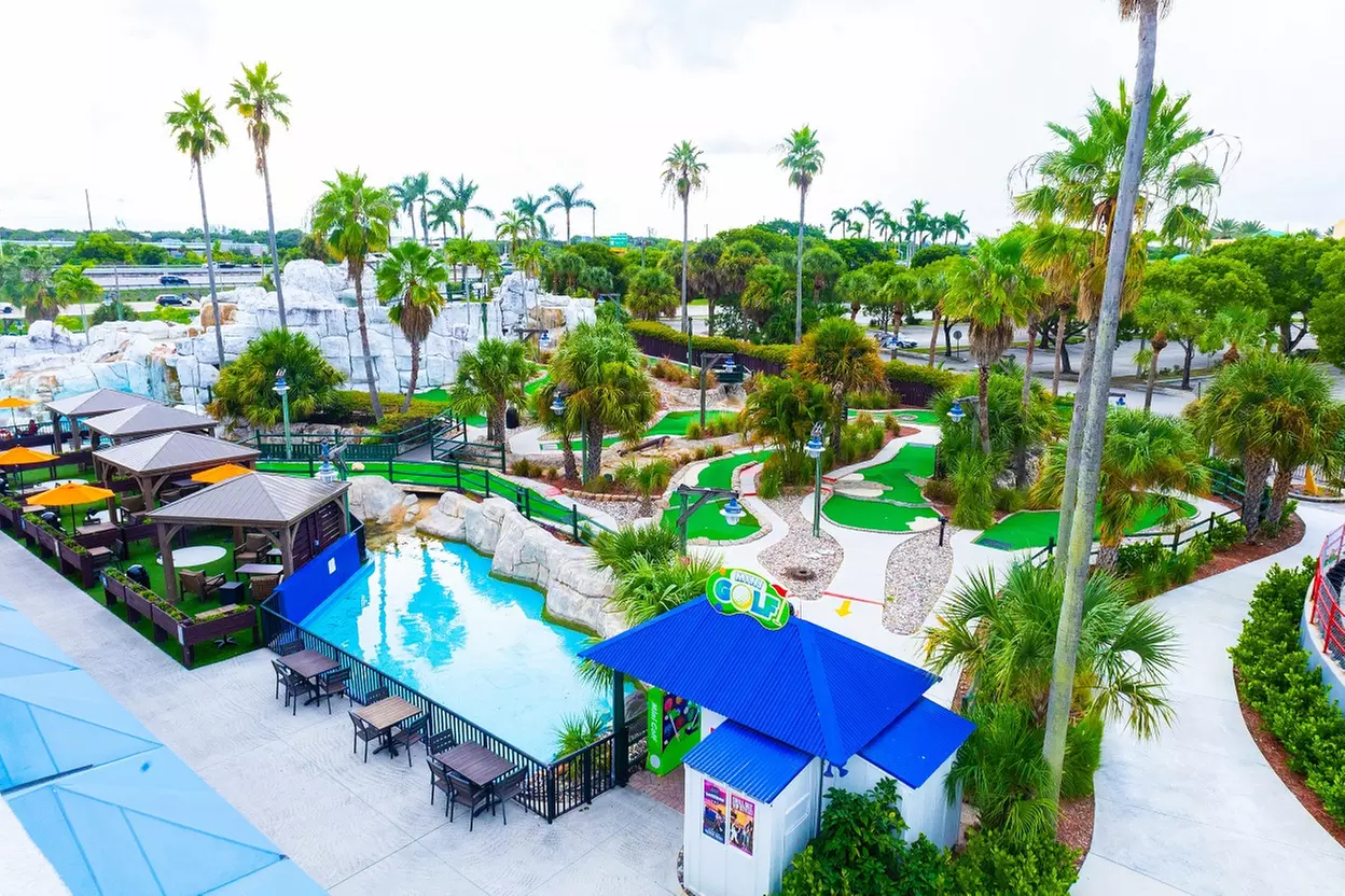 Mini Golf for Two, Four, or Six People at Boomers Parks