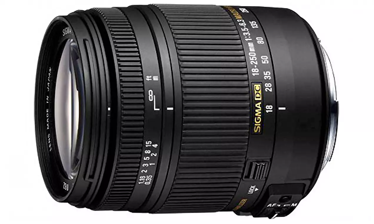 Sigma 18–250mm F3.5–6.3 Zoom Lens for Canon, Sony, or Nikon - Primary Image