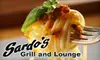 $20 for $45 Worth of Dinner Fare and Drinks at Sardo's in Burbank (or $10 for $22 Worth of Lunch Fare)