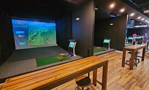 1 or 2-Hr Golf Sessions: Studio, Open Bay, VIP or Lessons For Up to 4