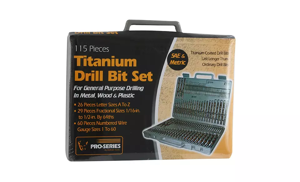 115-Piece Drill Bit Set - Second Medium