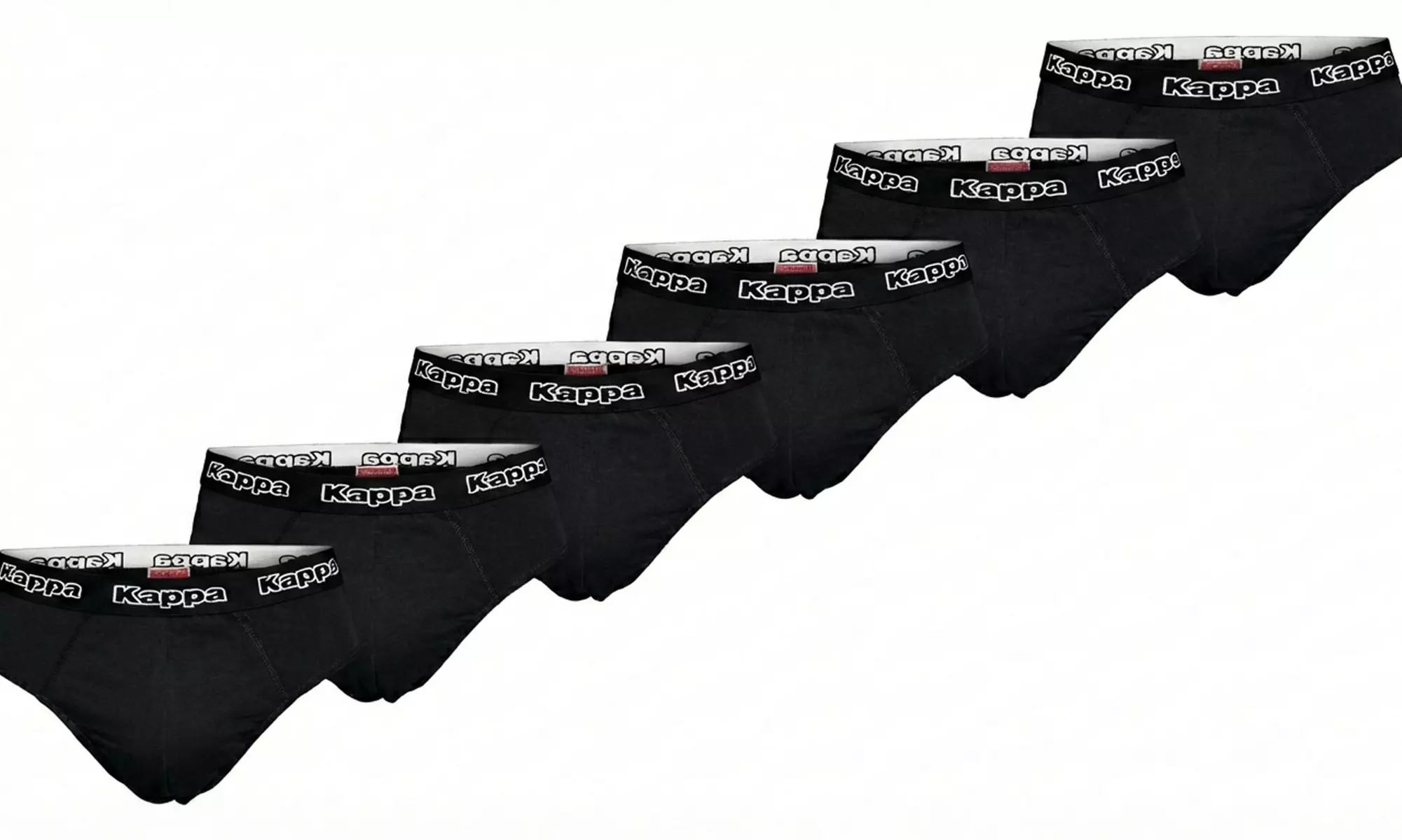 Kappa 6er-Pack Herren-Boxershorts oder Slips