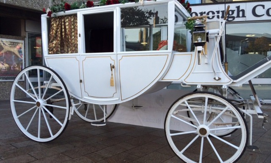 Image 1: Horse and Carriage Ride For Two