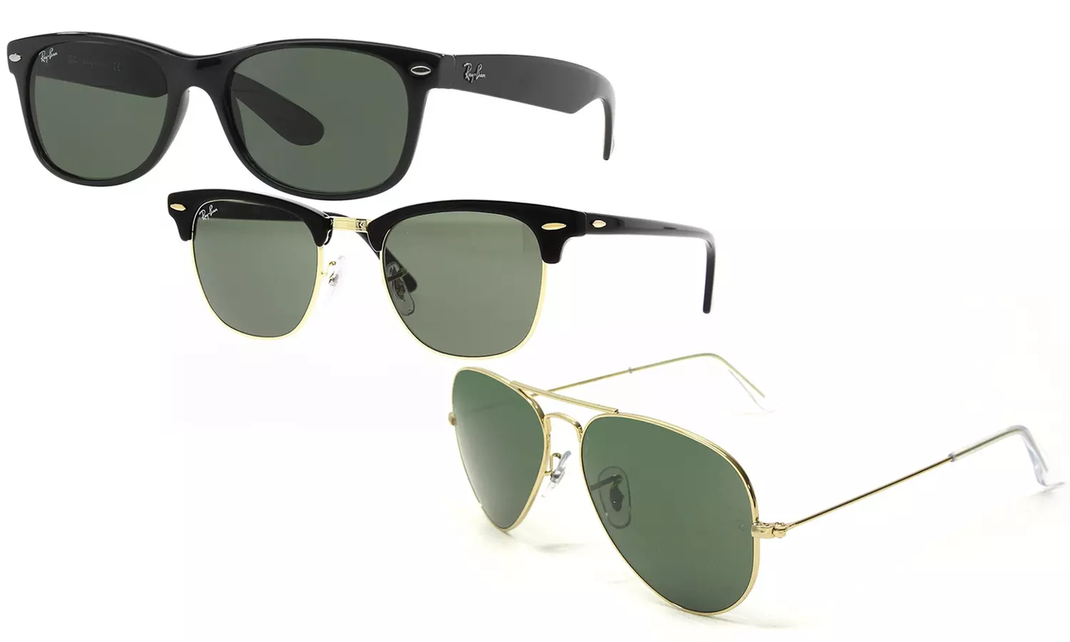 Ray-Ban Aviator, Wayfarer and Clubmaster Sunglasses for Men and Women - Primary Image